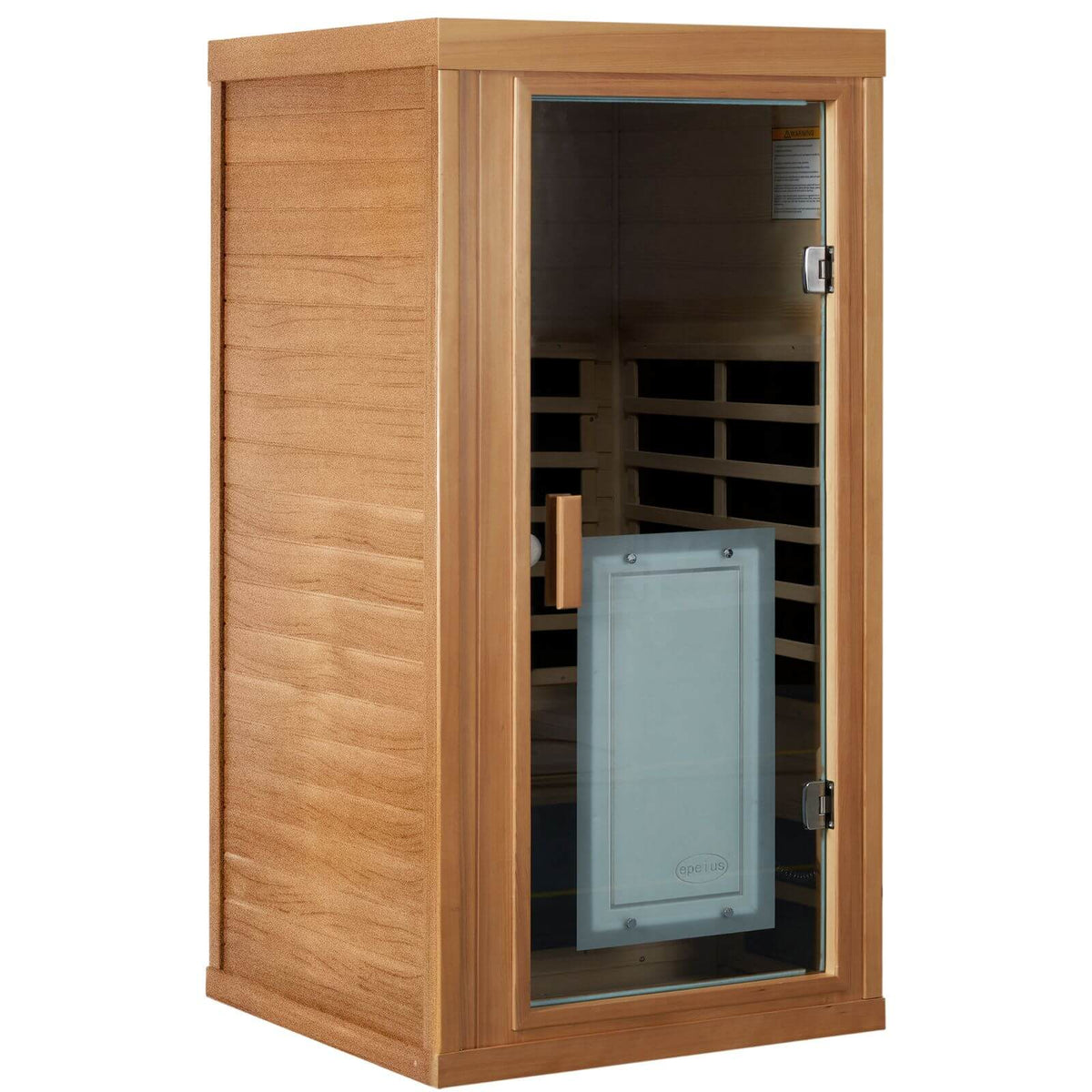 Purity-906MH 1 Person Infrared Sauna – SalusHEAT Saunas Direct