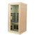 Sold Out | Sublime-906MB 1 Person Infrared Sauna in Basswood | Hypoallergenic