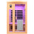 Maxwell-902BH 2 Person Ultra-Low EMF Infrared Sauna in Hemlock | End of Winter Sale | EMF Readings Below 0.5mG