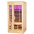 Ample-901PH 1-2 Person Infrared Sauna in Hemlock | End of Winter Sale | Plus Size + App Remote