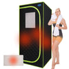 SalusHeat Airy-602FP Plus-size Portable Infrared Sauna Tent GreenYellow