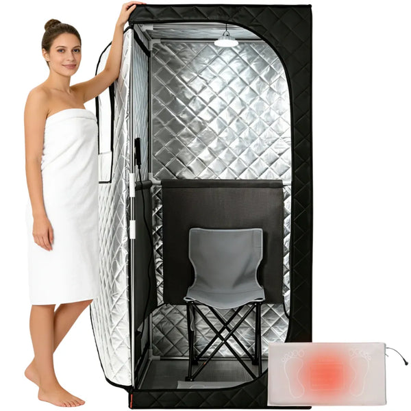 Airy-602FPD Plus-size Portable Ultra-Low EMF Far Infrared Sauna Tent