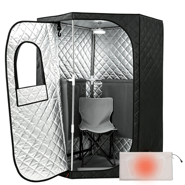 emf tents Airy-605FD Corner Portable Ultra-Low EMF Far Infrared Sauna Tent