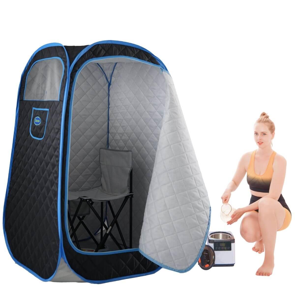 steam tent Airy-606SP Full Size Foldable Portable Steam Sauna Tent