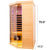Pre-order | Ample-907SH Corner 2 Person Ultra-Low EMF Far Infrared Sauna | Restock on June 15