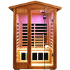 SalusHeat Garner-902VS 2 Person Outdoor Infrared Sauna Okoume