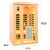 Maxwell-902BH 2 Person Ultra-Low EMF Infrared Sauna | EMF Reading Average 0.5mG