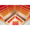 SalusHeat Maxwell-907BH Corner 2 Person Low EMF Infrared Sauna