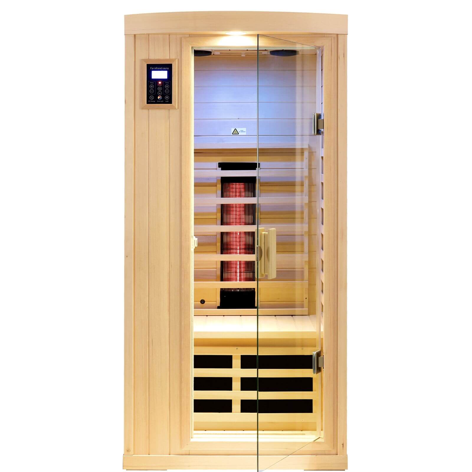 Mix-901BHD 1 Person Far & Near Infrared Sauna – SalusHEAT Saunas