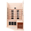 SalusHeat Mix-907BLH 2 Person Corner High Temp Infrared Sauna