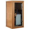 SalusHeat Purity-906MH 1 Person Infrared Sauna Red Cedar