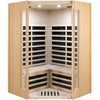 SalusHeat Purity-907GHC Corner 2 Person Infrared Sauna