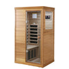 SalusHeat Purity-909MH 1 Person Side Door Infrared Sauna 909MR / Right Side Door