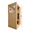 SalusHeat Purity-909MH 1 Person Side Door Infrared Sauna