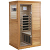 SalusHeat Purity-909MH 1 Person Side Door Infrared Sauna 909MR / Left Side Door