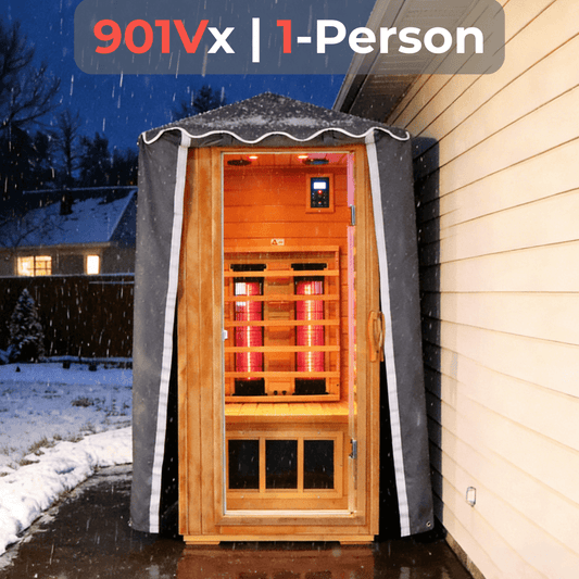 SalusHeat SalusHEAT Water-proof Windshield Outdoor Saunas Cover 901Vx 1-Person