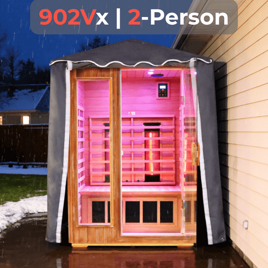 SalusHeat SalusHEAT Water-proof Windshield Outdoor Saunas Cover 902Vx 2-Person