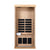 Sold Out | Sublime-906MB 1 Person Infrared Sauna in Basswood | Hypoallergenic