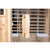 Garner-904VS 4 Person Outdoor Infrared Sauna in Fir | End of Winter Sale | High Power, Rich Space