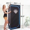 SalusHeat Airy-602F Portable Full-Size Infrared Sauna Tent