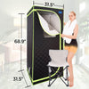 SalusHeat Airy-602FP Plus-size Portable Infrared Sauna Tent