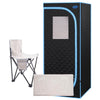 SalusHeat Airy-602FP Plus-size Portable Infrared Sauna Tent LightSkyBlue