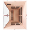 SalusHeat Ample-902SH 2 Person Low EMF Infrared Sauna