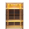 SalusHeat Ample-902SH 2 Person Low EMF Infrared Sauna